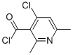 3-피리딘카르보닐클로라이드,4-클로로-2,6-디메틸-(9CI)