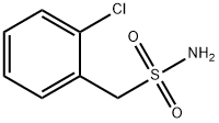 Бензолметансульфонамид, 2-хлор- структура