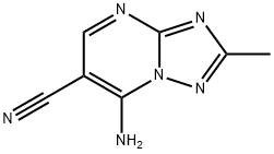 896666-78-7 7-氨基-2-甲基-[1,2,4]三唑并[1,5-A]嘧啶-6-甲腈