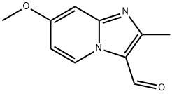 7-METHOXY-2-METHYL-IMIDAZO[1,2-A]PYRIDINE-3-CARBALDEHYDE Structure