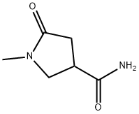 1-METHYL-2-PYRROLIDINONE-4-CARBOXAMIDE Struktur