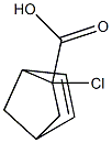 2-氯桥环[2.2.1]5-庚烯-2-羧酸, 89683-47-6, 结构式