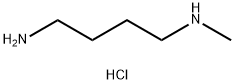 N - 甲基丁烷-1,4 - 二胺,盐酸盐, 89690-09-5, 结构式