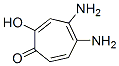89693-86-7 2,4,6-Cycloheptatrien-1-one,  4,5-diamino-2-hydroxy-