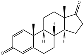 1,4-雄烯二酮,897-06-3,结构式