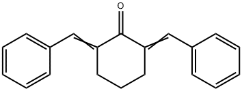 2,6-DIBENZYLIDENECYCLOHEXANONE Struktur