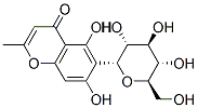5,7-dihydroxy-2-methyl-6-[(2R,3R,4R,5S,6R)-3,4,5-trihydroxy-6-(hydroxymethyl)oxan-2-yl]chromen-4-one, 89701-85-9, 结构式
