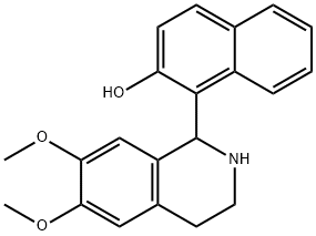 1-(2-HYDROXYNAPHTH-1-YL)-6,7-DIMETHOXY-1,2,3,4-TETRAHYDROISOQUINOLINE Structure