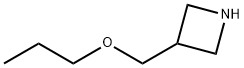 3-(Propoxymethyl)azetidine Struktur