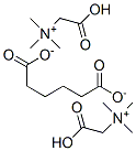 bis[(carboxymethyl)trimethylammonium] adipate,89713-95-1,结构式
