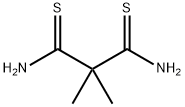 Propanedithioamide,  2,2-dimethyl- Structure
