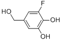 1,2-Benzenediol,  3-fluoro-5-(hydroxymethyl)- Structure