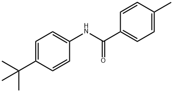 N-(4-tert-Butylphenyl)-4-MethylbenzaMide, 97% 化学構造式