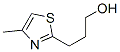 2-Thiazolepropanol,  4-methyl- 结构式