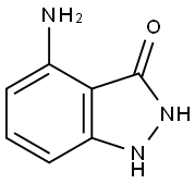 4-氨基-1H-吲唑-3-醇,89792-08-5,结构式