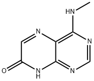 7(8H)-Pteridinone,4-(methylamino)-(7CI) 结构式