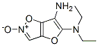 Furo[2,3-d]isoxazole-5,6-diamine,  N,N-diethyl-,  2-oxide  (9CI) Structure