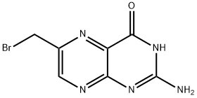 2-AMino-6-(broMoMethyl)-4(3H)-pteridinone,89794-15-0,结构式