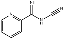 Pyridine-2-yl-N-cyanoamidine Structure