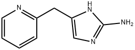 1H-Imidazol-2-amine,  5-(2-pyridinylmethyl)- 化学構造式
