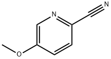 2-Cyano-5-methoxypyridine Struktur