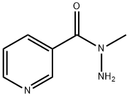 3-Pyridinecarboxylicacid,1-methylhydrazide(9CI) 结构式