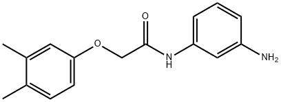 N-(3-Aminophenyl)-2-(3,4-dimethylphenoxy)acetamide Structure