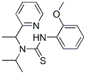 Thiourea,  N-(2-methoxyphenyl)-N-(1-methylethyl)-N-[1-(2-pyridinyl)ethyl]- Structure
