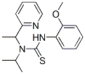 Thiourea,  N-(2-methoxyphenyl)-N-(1-methylethyl)-N-[1-(2-pyridinyl)ethyl]- 结构式