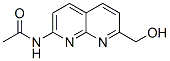 Acetamide,  N-[7-(hydroxymethyl)-1,8-naphthyridin-2-yl]- Structure