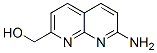 1,8-Naphthyridine-2-methanol,  7-amino- Structure