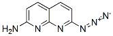 1,8-Naphthyridin-2-amine,  7-azido-,898258-02-1,结构式