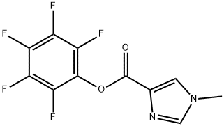 PENTAFLUOROPHENYL 1-METHYL-1H-IMIDAZOLE-4-CARBOXYLATE Structure
