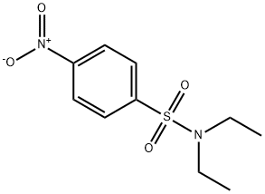 N,N-二乙基-4-硝基苯磺酰胺 结构式