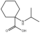 1-ISOPROPYLAMINO-CYCLOHEXANECARBOXYLIC ACID HYDROCHLORIDE Struktur