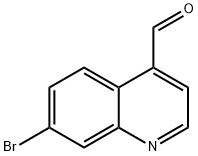 7-BROMOQUINOLINE-4-CARBALDEHYDE Structure