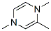 Pyrazine, 1,4-dihydro-1,2,4-trimethyl- (7CI) Structure