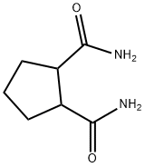 1,2-环戊二甲酰胺, 89851-79-6, 结构式