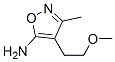 Isoxazole, 5-amino-4-(2-methoxyethyl)-3-methyl- (7CI) 结构式