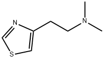 4-Thiazoleethanamine,  N,N-dimethyl- Structure