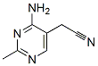 89852-86-8 5-Pyrimidineacetonitrile, 4-amino-2-methyl- (7CI)