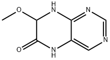 6-Pteridinol,7,8-dihydro-7-methoxy-(7CI),89853-05-4,结构式