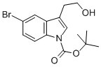 N-BOC-5-BROMOTRYPTOPHOL 化学構造式