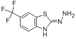 6-(TRIFLUOROMETHYL)-2(3H)-BENZOTHIAZOLONEHYDRAZONE Struktur