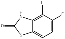 4,5-DIFLUORO-2(3H)-BENZOTHIAZOLONE,898748-75-9,结构式