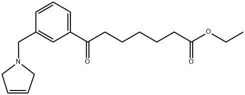 898749-82-1 7-オキソ-7-[3-(3-ピロリノメチル)フェニル]ヘプタン酸エチル