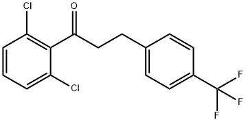 2',6'-DICHLORO-3-(4-TRIFLUOROMETHYLPHENYL)PROPIOPHENONE
