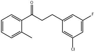 3-(3-CHLORO-5-FLUOROPHENYL)-2'-메틸프로피오페논