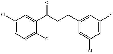 3-(3-CHLORO-5-FLUOROPHENYL)-2',5'-DICHLOROPROPIOPHENONE