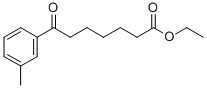 898751-54-7 7-(3-メチルフェニル)-7-オキソヘプタン酸エチル